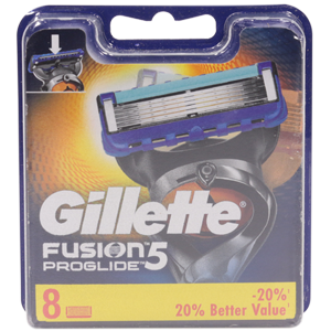 Сменные кассеты DGillette Fusion Proglide5 с точным триммером (8шт)