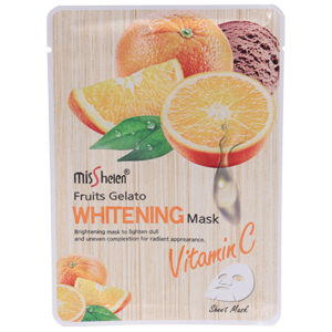 Маска MissHelen Fruits Gelato Whitening Mask Vitamin С тканевая