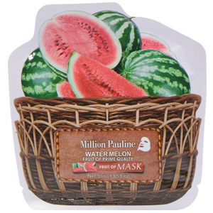 Маска Million Pauline Water Melon с соком арбуза тканевая