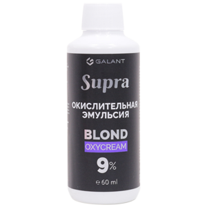 Окислительная эмульсия для волос Galant Supra 9% Blond Oxycream 60мл