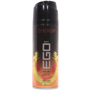 Дезодорант My Ego Energy парфюмерный мужской спрей 200мл