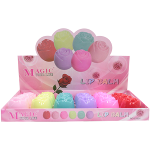 Бальзам для губ Magic №LS824 Lip Balm Роза (сборка 6шт)