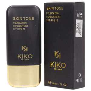 Тональный крем Kiko Milamo тон 01 SPF 15 Skin Tone 30мл