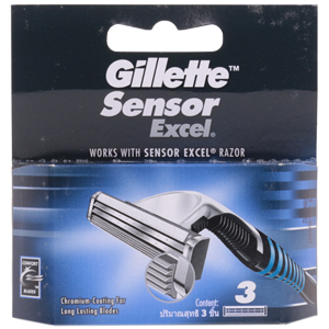 Сменные кассеты DGillette Sensor Excel (3шт коробка)