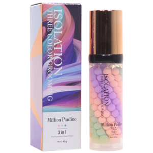 База под макияж Million Pauline 3в1 Three Color Grooming трехцветная 40гр