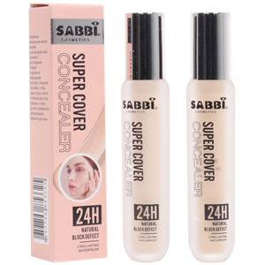 Консилер кремовый Sabbi №1012 17 Super Cover Concealer 24H (сборка 2шт)