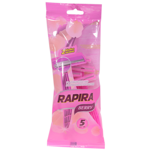 Станок для бритья одноразовый Rapira Berry (5 шт)