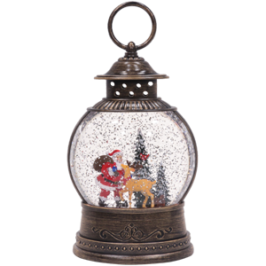 Фонарь музыкальный №2103 Новогодний (USB, батарейки 23см)