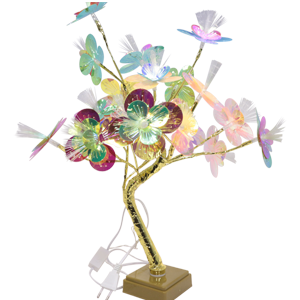 Ночник  Цветы светодиодный от сети 45см