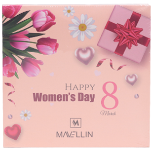 Подарочный набор Mavellin крем для рук и бальзам для губ 8B1 Happy Women`s Day 8 March