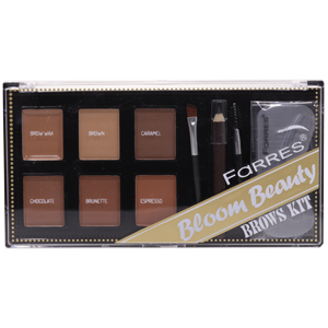 Набор теней для бровей Farres №004-01 6в1 Bloom Beauty