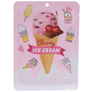 Маска Million Pauline Ice Cream Cherry с экстрактом вишни тканевая