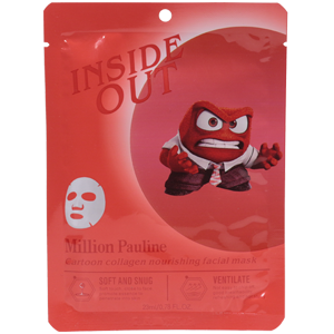 Маска Million Pauline Inside Out Головоломка Гнев с коллагеном тканевая