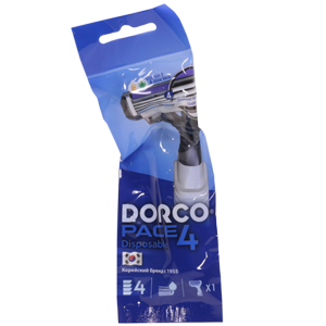 Станок для бритья Dorco Pace 4 одноразовый (1 шт)