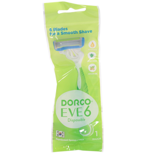 Станок для бритья женский Dorco Eve 6 одноразовый (1 шт)
