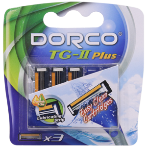 Сменные кассеты Dorco TG-II Plus (2 лезвия, 3шт)
