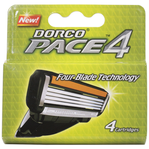 Сменные кассеты Dorco Pace 4 (4 лезвия, 4шт)
