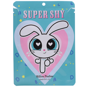Маска Million Pauline Super Shy с коллагеном тканевая (голубой)