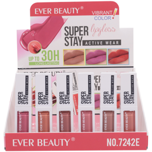 Блеск для губ Ever Beauty №7242E Super Stay Up To 30H (сборка 6шт)
