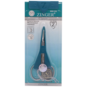 Ножницы Zinger №B-118-FD-SH-IS маникюрные для кутикулы ручная заточка