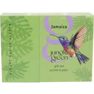 Jungle Green Jamaica Орхидея и груша подарочный набор женский (шампунь 250мл + гель для душа 250мл)