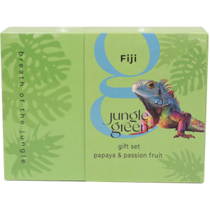 Jungle Green Fiji Папайя и Маракуйя подарочный набор женский (шампунь 250мл + гель для душа 250мл)