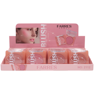Румяна Farres №2112 Blush Cream кремовые компактные (сборка 4шт)