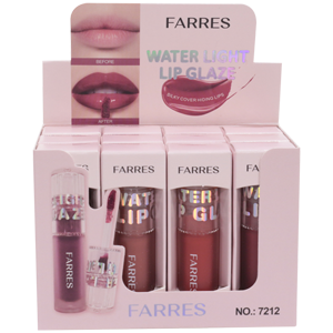 Жидкая помада Farres №7212 Water Light (сборка 4шт)