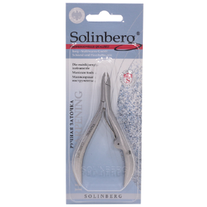 Кусачки маникюрные Solinberg №904z для кутикулы ручная заточка