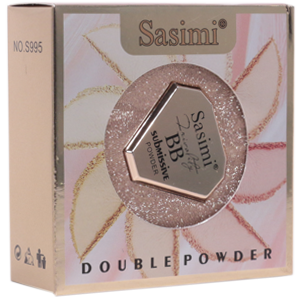 Пудра 2в1 Sasimi BB Сияющая компактная
