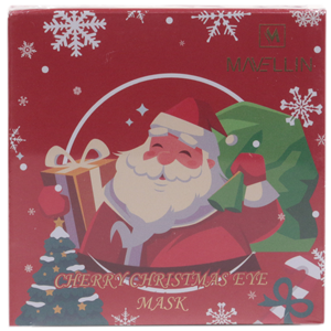 Патчи для глаз Mavellin Дед Мороз Christmas Cherry с экстрактом вишни 60 шт