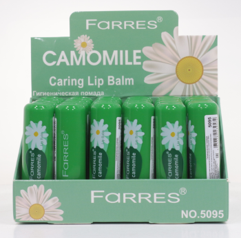Гигиеническая помада Farres №5095 Camomile (24шт)