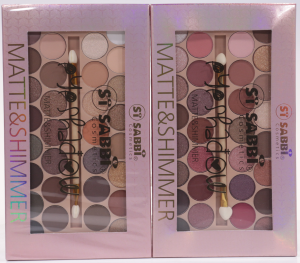 Тени для век Sabbi №3091A Matte&Shimmer (сборка 2шт)