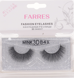 Ресницы накладные Farres №846 3D эффект (2шт)