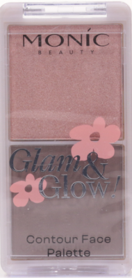 Контуринг Monic Beauty Glam&Glow! №04 (хайлайтер+скульптор) 8гр