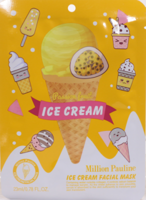 Маска Million Pauline Ice Cream Passion Fruit тканевая 23мл