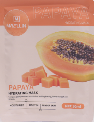 Маска Mavellin Papaya тканевая 30мл
