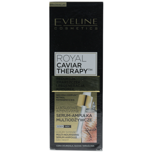 Эксклюзивная сыворотка Eveline Royal Caviar Therapy интенсивная мультипитательная дневная и ночная 18мл
