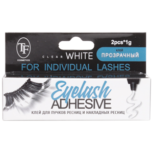 Клей для ресниц Триумф №CTG02 Eyelash Adhesive White (прозрачный, 2шт*1гр)