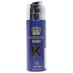 Дезодорант Mirada Dresscode King парфюмированный мужской спрей 200мл