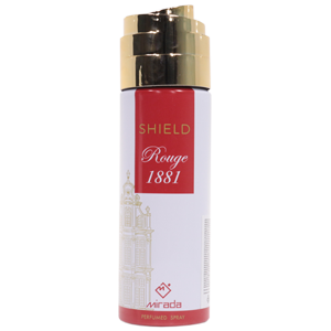 Дезодорант Mirada Shield Rouge 1881 парфюмированный женский спрей 200мл